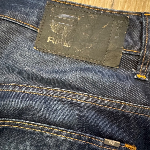 G Star Raw Jeans Men 32x34 Blue Arc 3D Slim Denim Pants, Pre-Owned - Picture 9 of 11